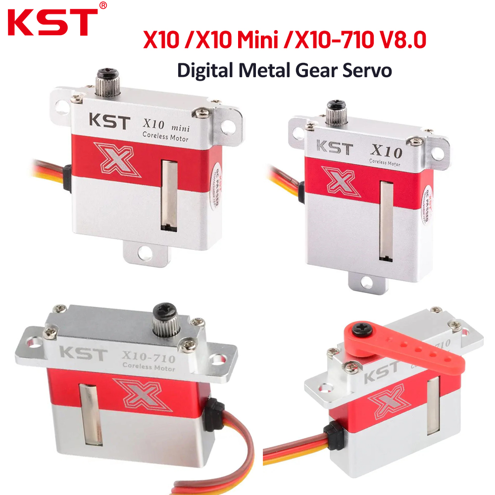 Rc Helicopter Motor - Servo Digital KST X10/X10 Mini/X10-710 V8.0