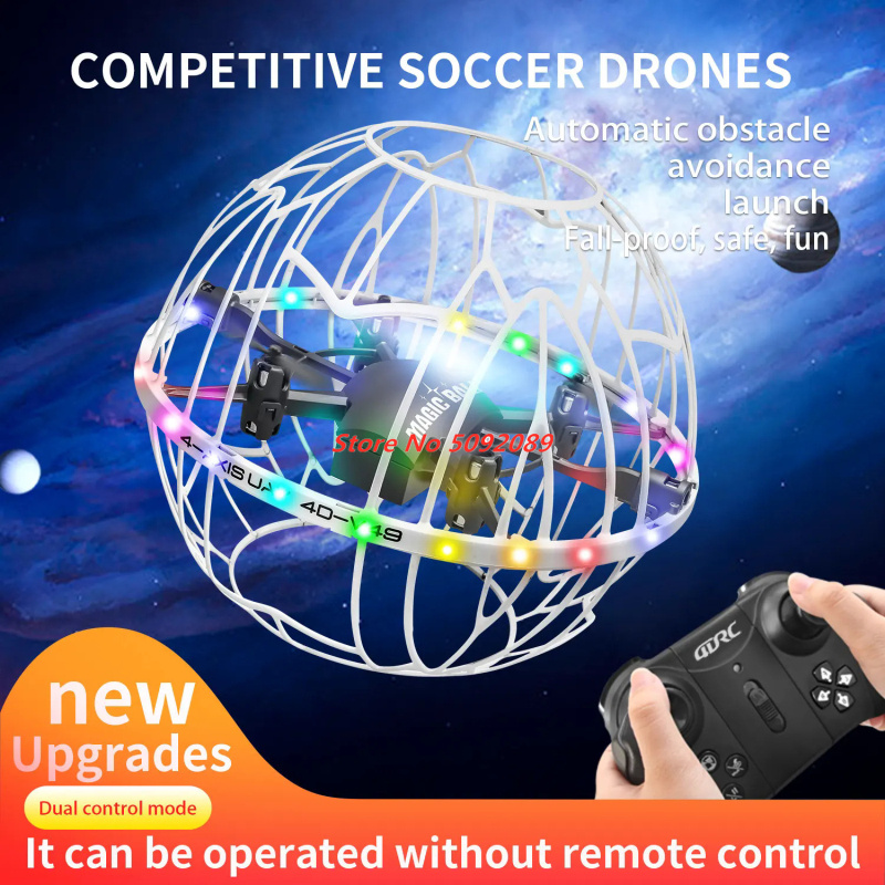 Rc Helicopter Gas - Drone RC Inteligente com Evitação de