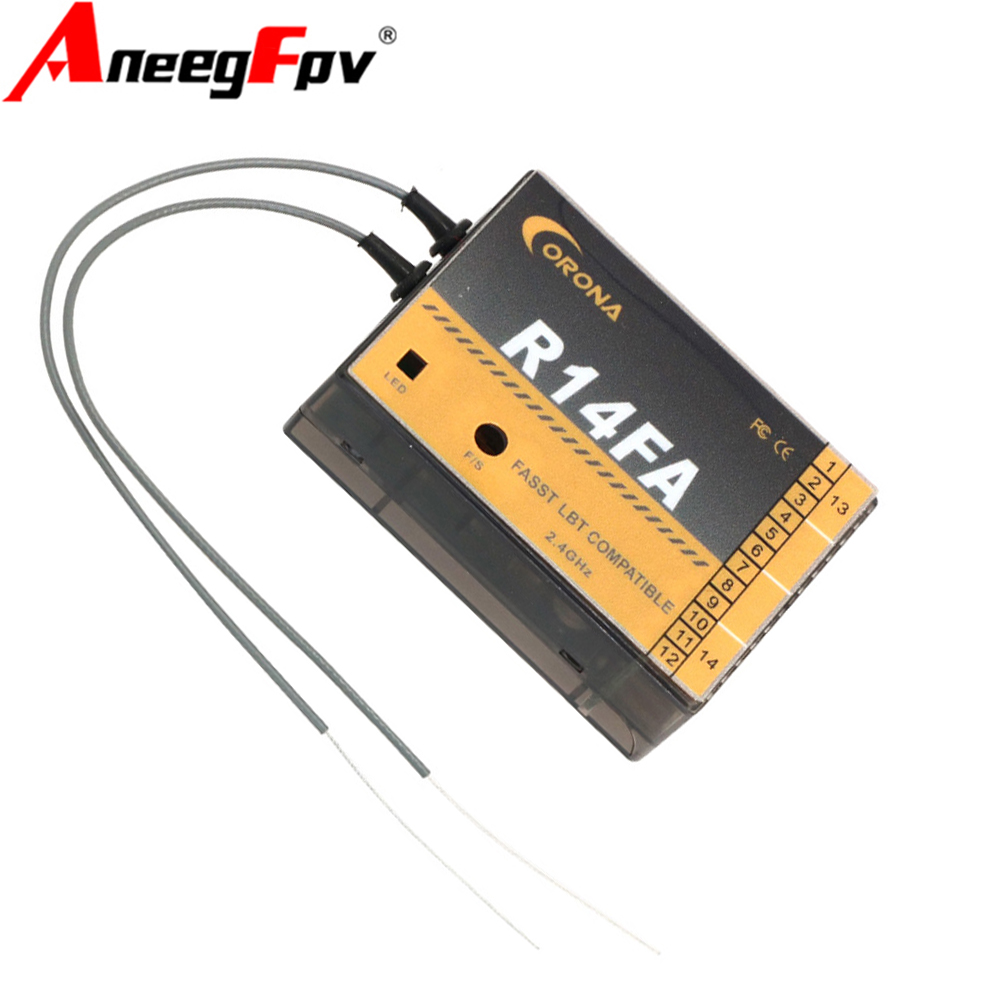 Rc Helicopter Remote Control - Receptor modelo Corona R14FA 14CH RC
