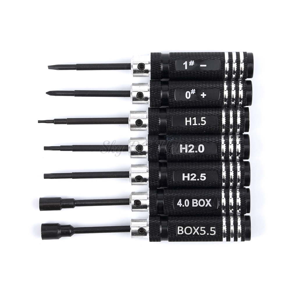7 Pçs/set 0/1/1.5/2/2.5/4/5.5  - Rc Helicopter Tool Kit avaliação e preço