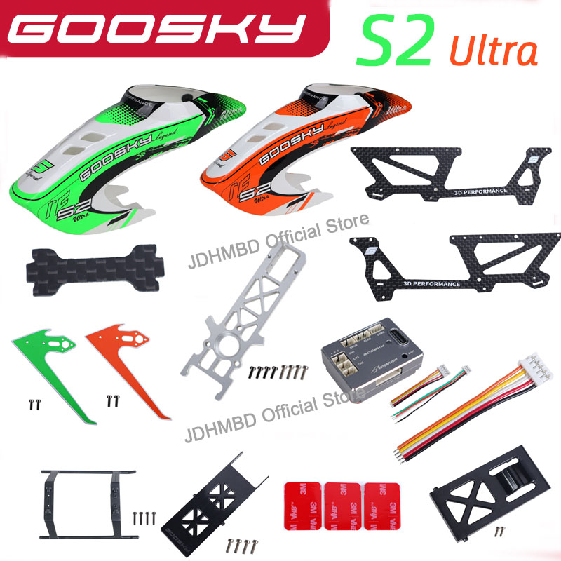 GOOSKY S2 Ultra RTF 3D RC Heli - Rc Helicopter Coaxial avaliação e preço