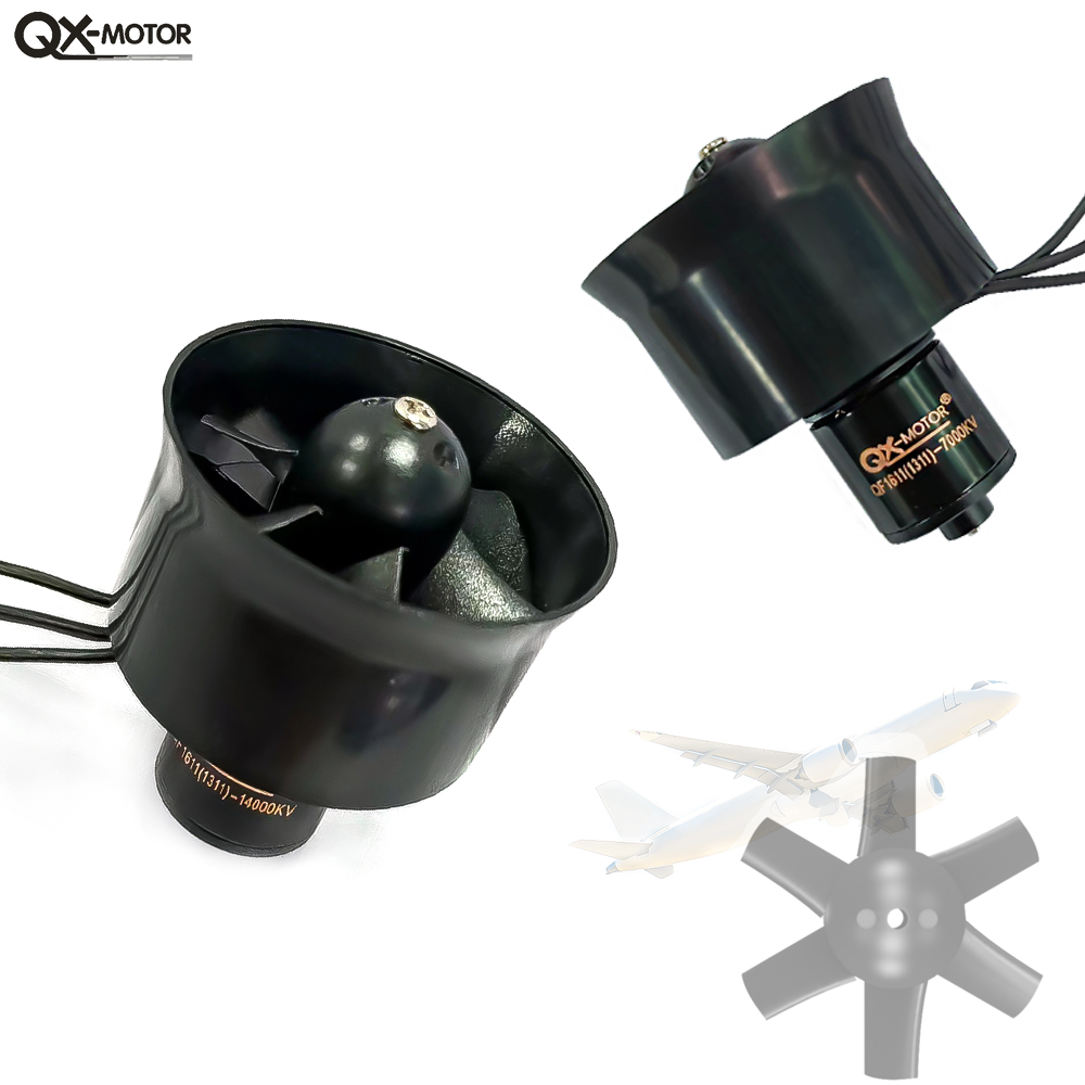 QX-MOTOR 30mm edf qf1611 venti - Rc Helicopter Blade avaliação e preço