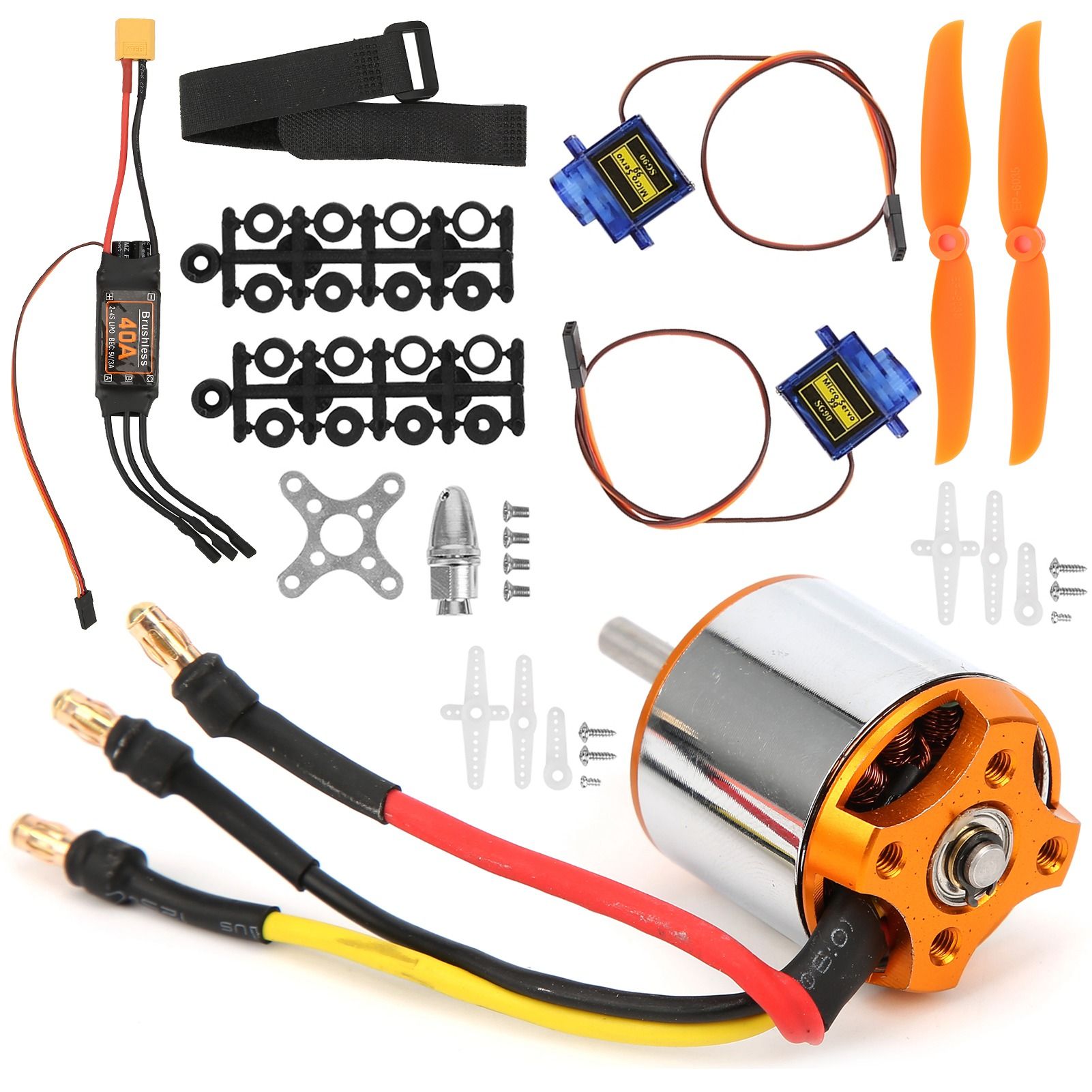 Motor 2217 KV1250 com Hélice 8 - Rc Helicopter Motor avaliação e preço