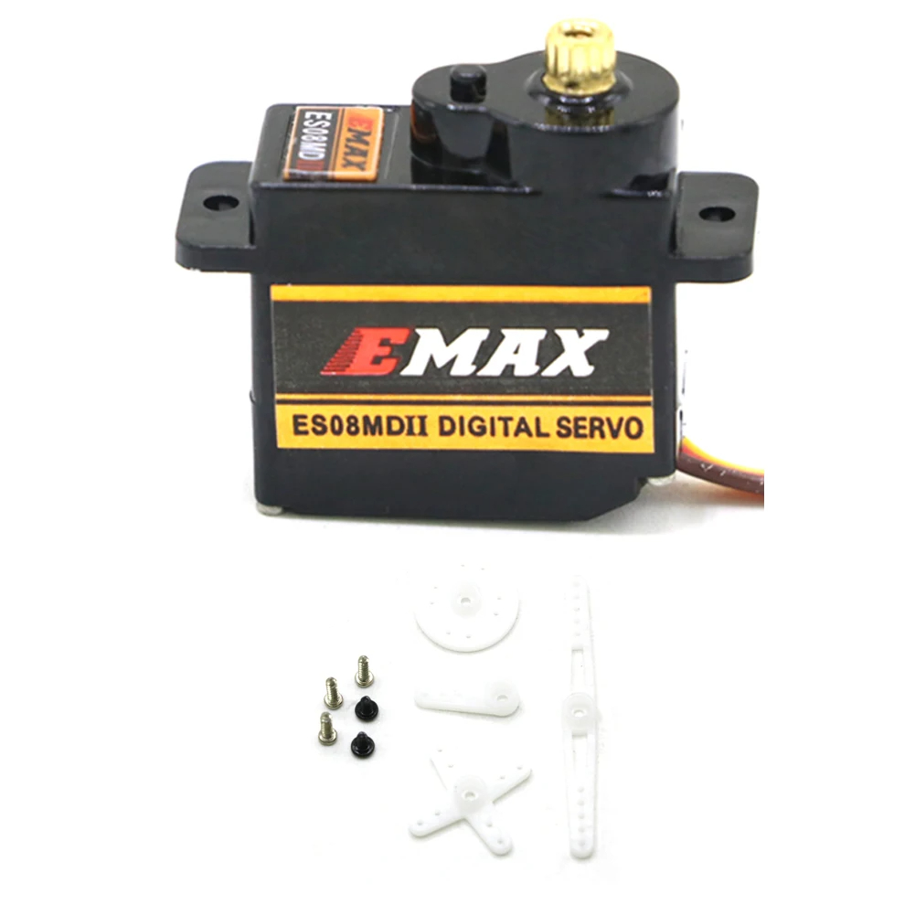 Metal Gear Servo Digital, EMAX - Rc Helicopter Servo avaliação e preço