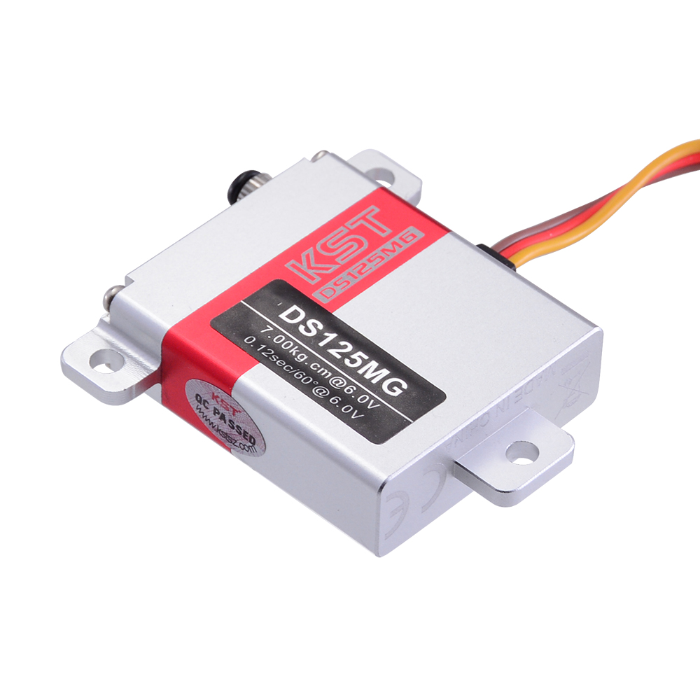 Servo Digital KST DS125MG 6V 1 - Rc Helicopter Servo avaliação e preço