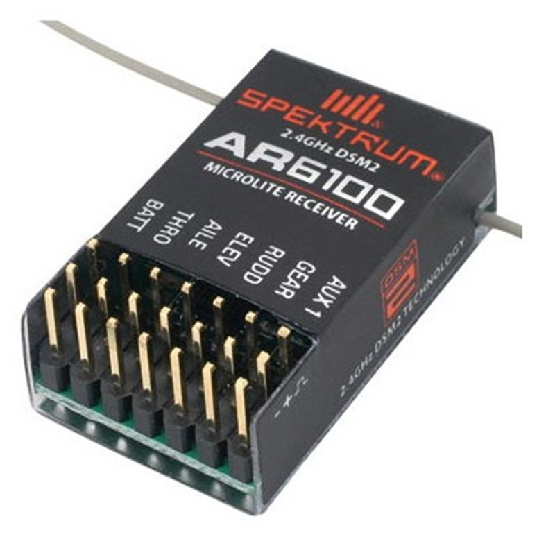 AR6100 DSM2 6CH 2.4GHz Recepto - Rc Helicopter Remote Control avaliação e preço