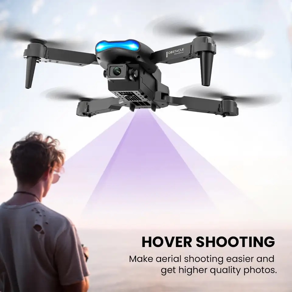 Novo mini drone e99 4k wifi câ - Rc Helicopter Gas avaliação e preço