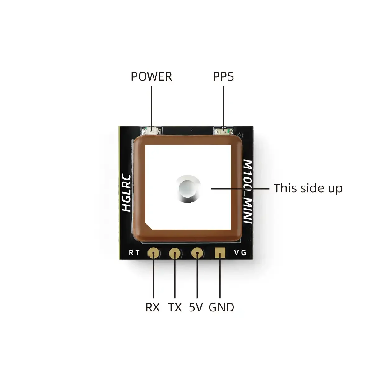 Módulo GPS HGLRC M100 MINI M10 - Rc Helicopter Parts avaliação e preço