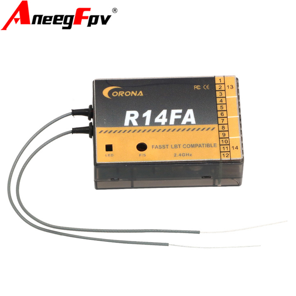 Receptor modelo Corona R14FA 1 - Rc Helicopter Remote Control avaliação e preço