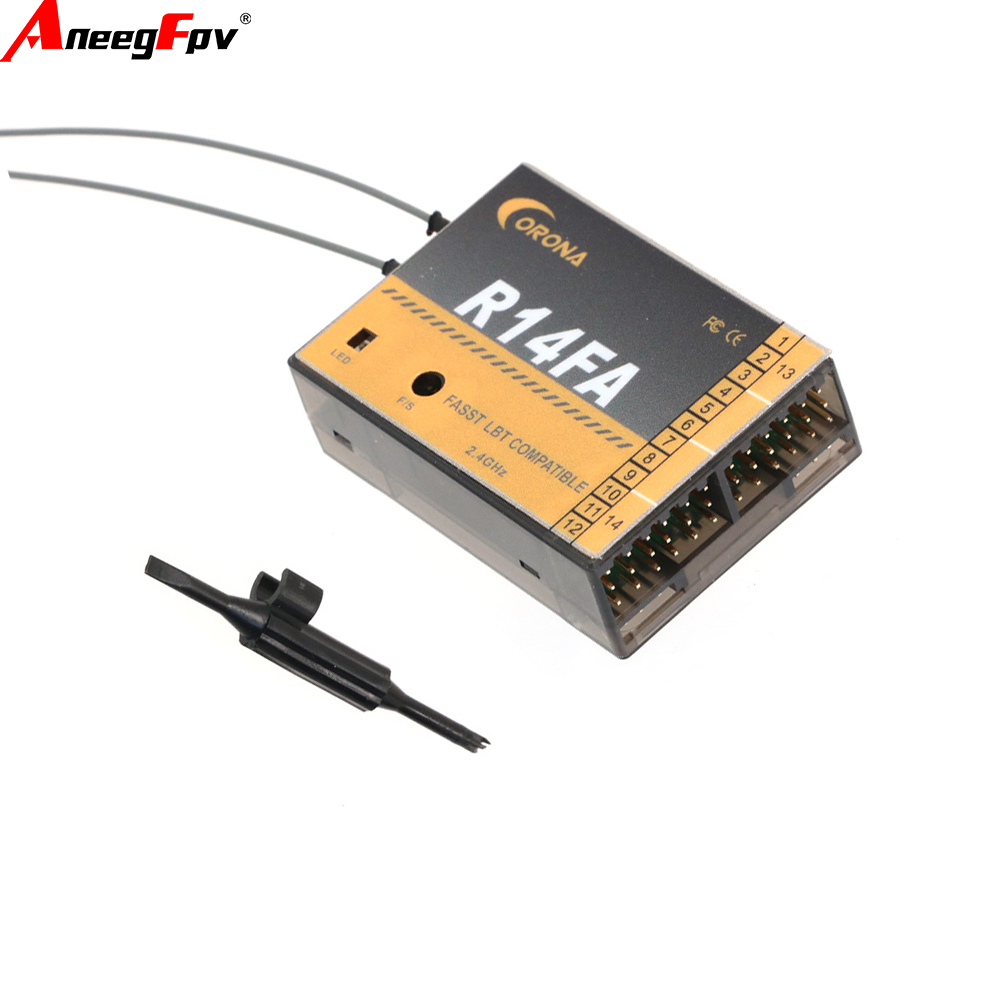 Receptor modelo Corona R14FA 1 - Rc Helicopter Remote Control avaliação e preço