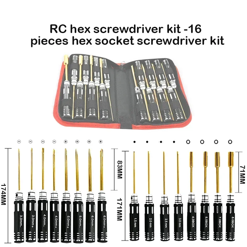 Conjunto de Chaves Hexagonais  - Rc Helicopter Tool Kit avaliação e preço